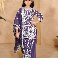 DESIGNER WEAR TOP WITH SHARARA AND DUPATTA SET READY TO WEAR COLLECTION OC-216