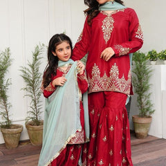 TRENDING  TOP WITH SHARARA AND DUPATTA SET NOC - 6631