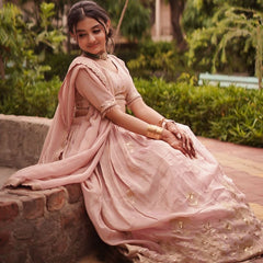 KIDS STYLIST  LAHENGA-CHOLI SET FULLY STTICHED  OC-221