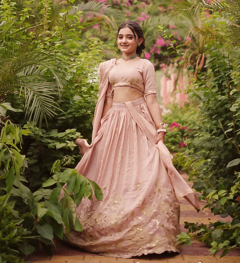 KIDS STYLIST  LAHENGA-CHOLI SET FULLY STTICHED  OC-221