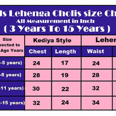 New Festival Lehenga Choli Set Ready To Wear Collection OC-224