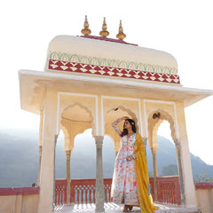 Premium Quality Malti Anarkali Suit Set