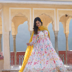 Premium Quality Malti Anarkali Suit Set