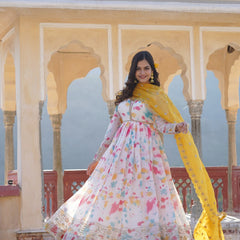 Premium Quality Malti Anarkali Suit Set