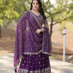 Karnavi's Heavy Embroidered Lehenga Choli