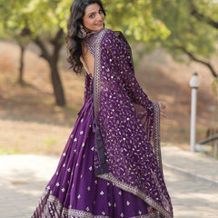 Karnavi's Heavy Embroidered Lehenga Choli