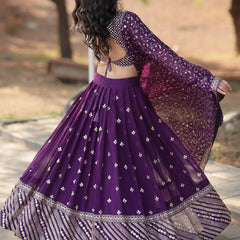 Karnavi's Heavy Embroidered Lehenga Choli