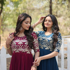 PREMIUM DESIGNER READYMADE GOWN KA-1105