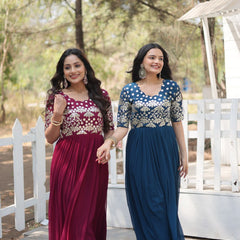 PREMIUM DESIGNER READYMADE GOWN KA-1105