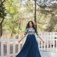 PREMIUM DESIGNER READYMADE GOWN KA-1105