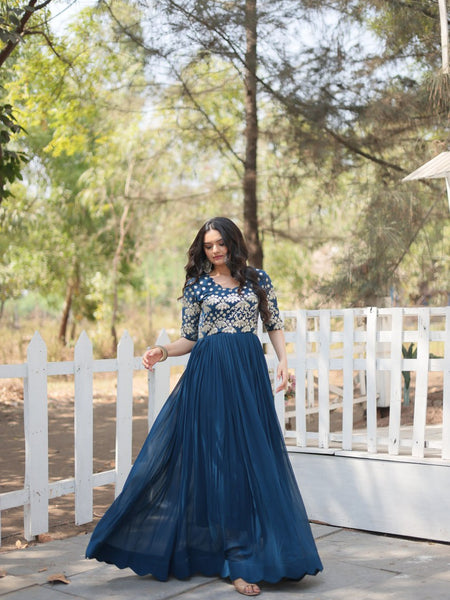 PREMIUM DESIGNER READYMADE GOWN KA-1105