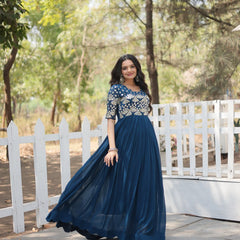 PREMIUM DESIGNER READYMADE GOWN KA-1105