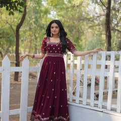 PREMIUM DESIGNER READYMADE GOWN KA-1111