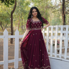 PREMIUM DESIGNER READYMADE GOWN KA-1111