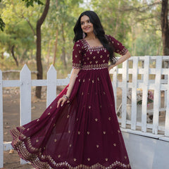 PREMIUM DESIGNER READYMADE GOWN KA-1111