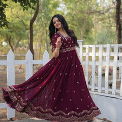 PREMIUM DESIGNER READYMADE GOWN KA-1111