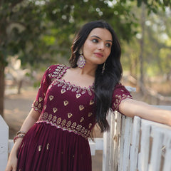 PREMIUM DESIGNER READYMADE GOWN KA-1111