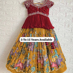 NEW DESIGNER KEDIYA STYLE LAHENGAA SET FULLY STTICHED OC-197 Master