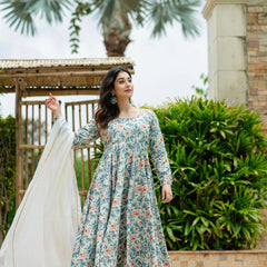 Ishika's Premium Anarkali Suit Set