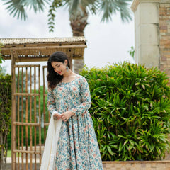 Ishika's Premium Anarkali Suit Set