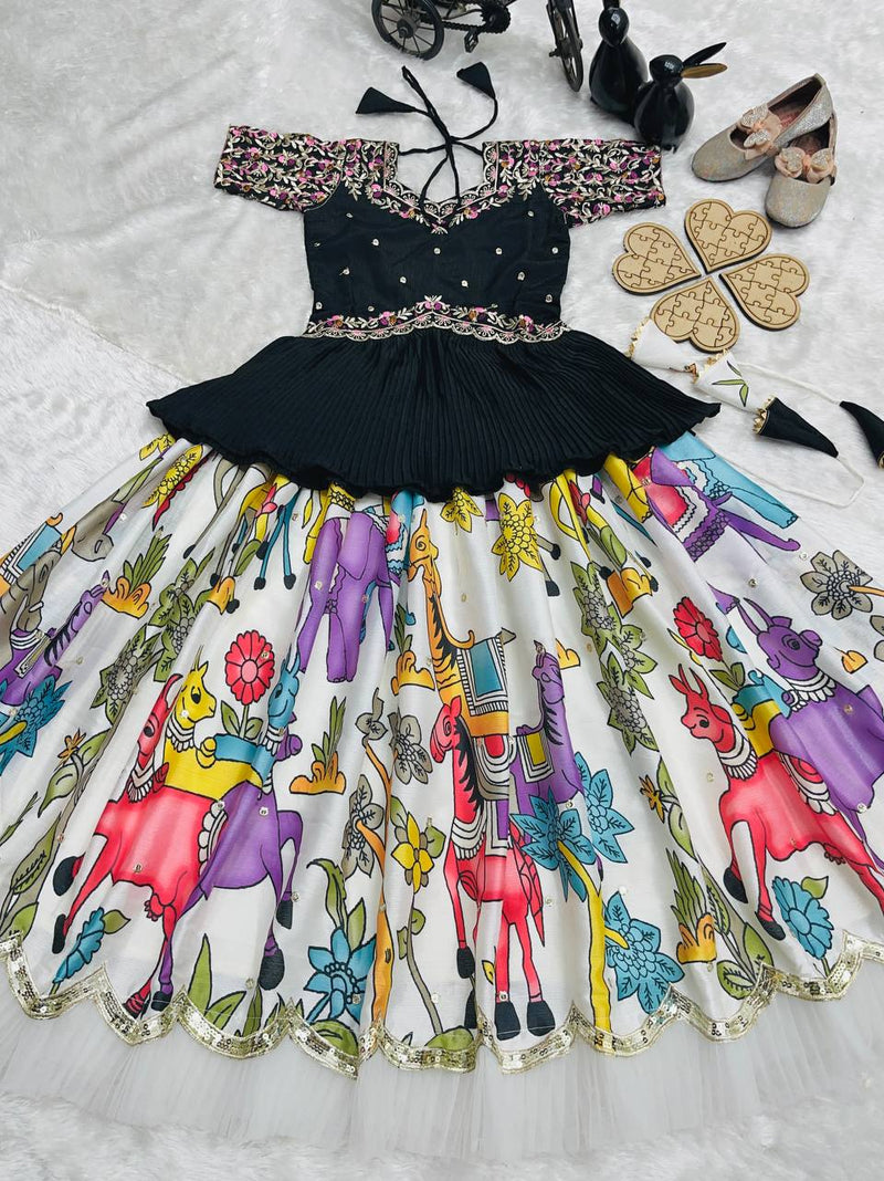 NEW DESIGNER  LAHENGA SET FULLY STTICHED OC-208 Off-White