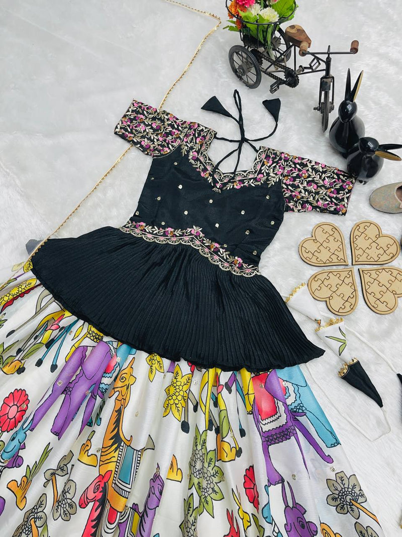 NEW DESIGNER  LAHENGA SET FULLY STTICHED OC-208 Off-White