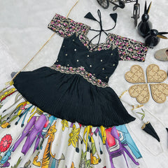 NEW DESIGNER  LAHENGA SET FULLY STTICHED OC-208 Off-White