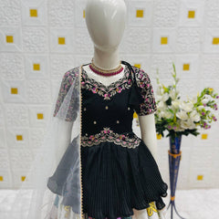 NEW DESIGNER  LAHENGA SET FULLY STTICHED OC-208 Off-White