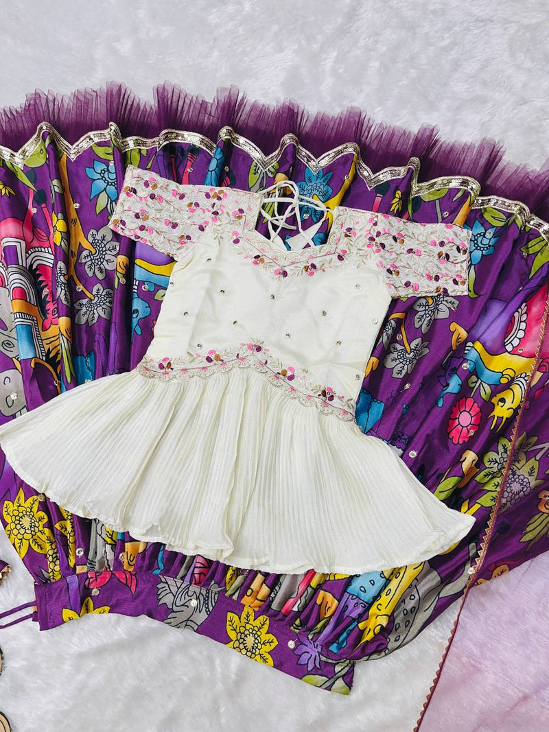 NEW DESIGNER  LAHENGA SET FULLY STTICHED OC-208 Bit