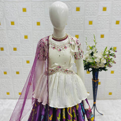 NEW DESIGNER  LAHENGA SET FULLY STTICHED OC-208 Bit