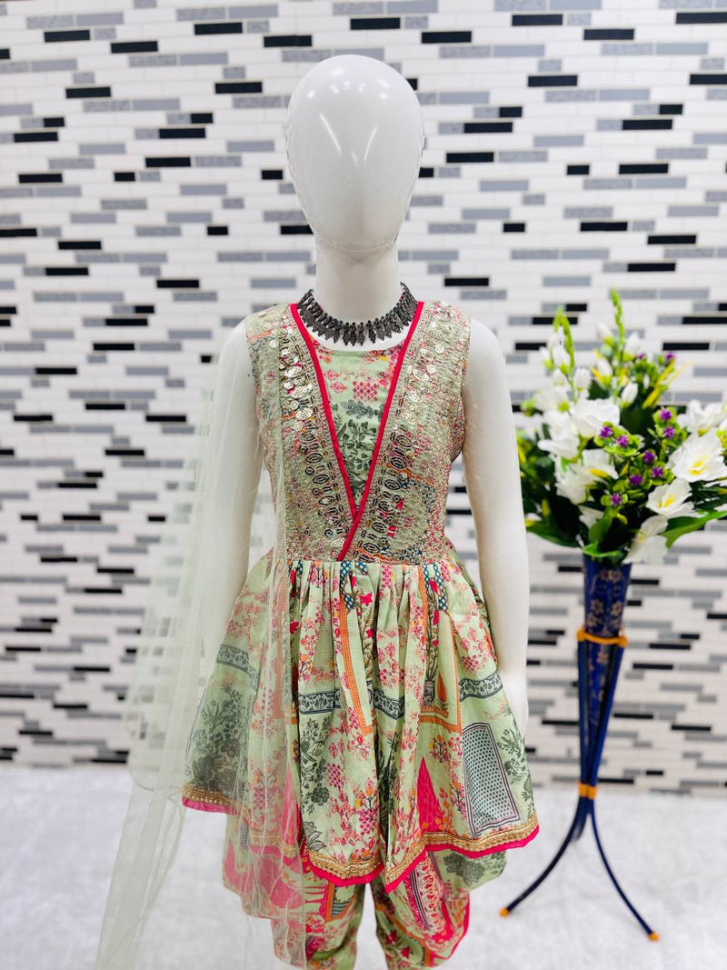 Presenting New Designer Dhoti Salwarr Suit Ready To Wear Collection OC-179