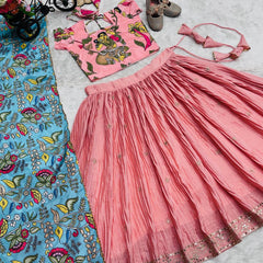 New Festival Lehenga Choli Set Ready To Wear Collection OC-226