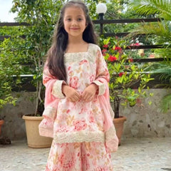 TOP WITH SARARAA AND DUPATTAA FULL STTICHED OC-201