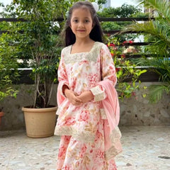 TOP WITH SARARAA AND DUPATTAA FULL STTICHED OC-201