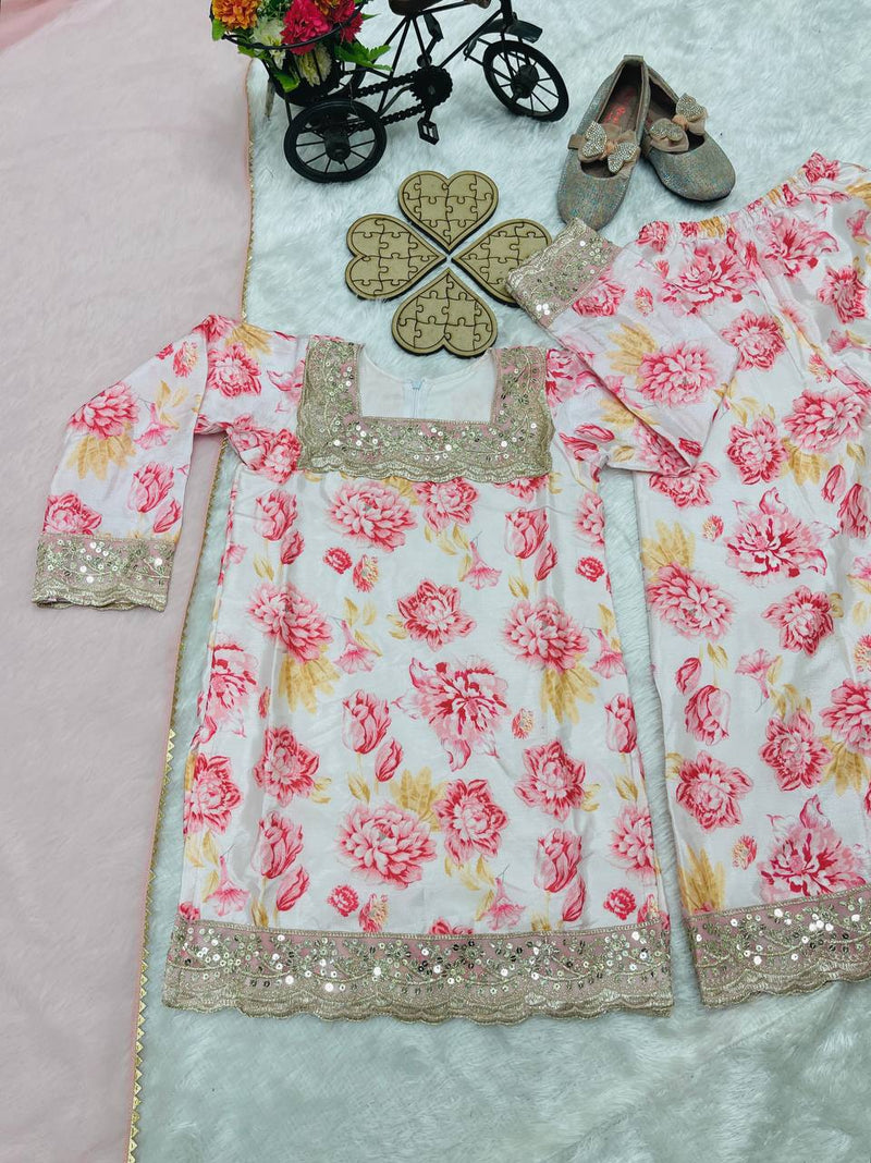 TOP WITH SARARAA AND DUPATTAA FULL STTICHED OC-201