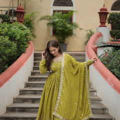PIYA'S PREMIUM DESIGNER READYMADE TOP-SHARARA-DUPATTA LW-9193