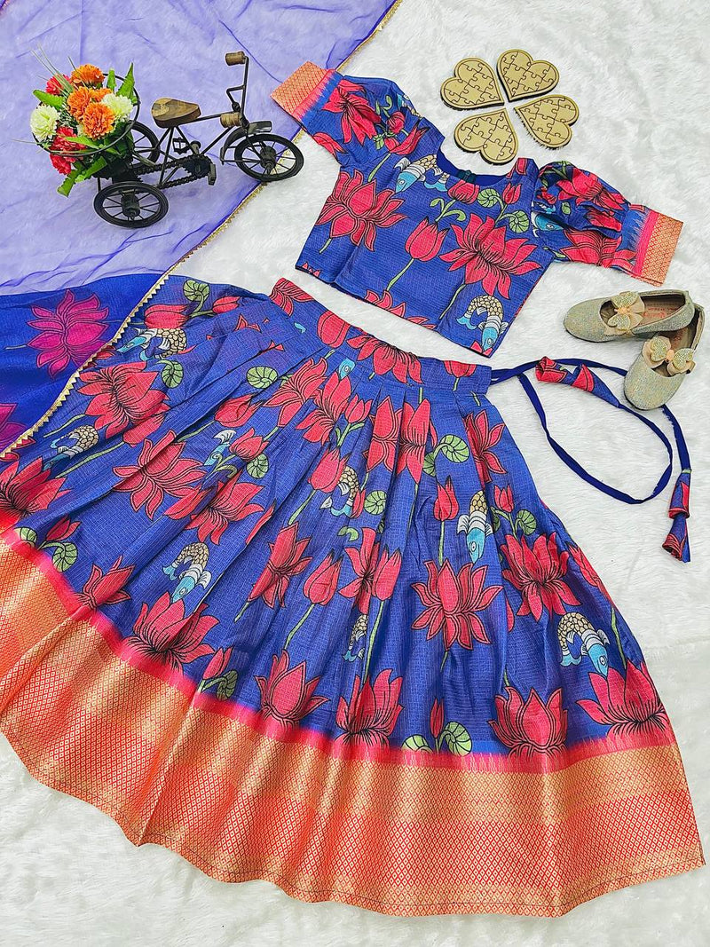 New Designer Heavy Pure Kota Silk Lehengaa -Cholii OC-168