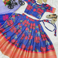 New Designer Heavy Pure Kota Silk Lehengaa -Cholii OC-168