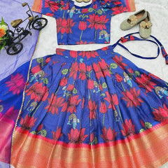 New Designer Heavy Pure Kota Silk Lehengaa -Cholii OC-168