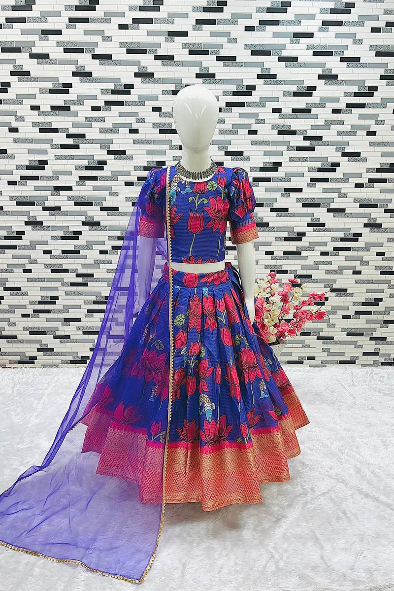 New Designer Heavy Pure Kota Silk Lehengaa -Cholii OC-168
