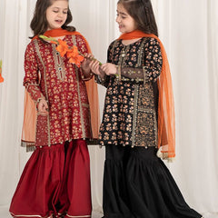 TRENDING TOP WITH SHARARAA AND DUPATTAA OC-204