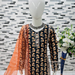 TRENDING TOP WITH SHARARAA AND DUPATTAA OC-204