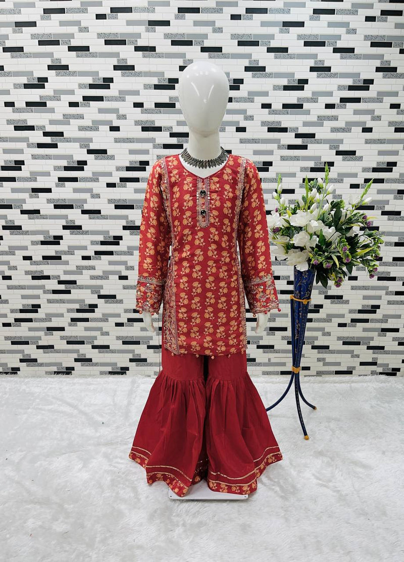 TRENDING TOP WITH SHARARAA AND DUPATTAA OC-204