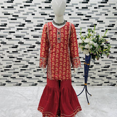 TRENDING TOP WITH SHARARAA AND DUPATTAA OC-204