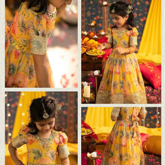 New Designer Heavy Fox Georgette Gownn OC-152