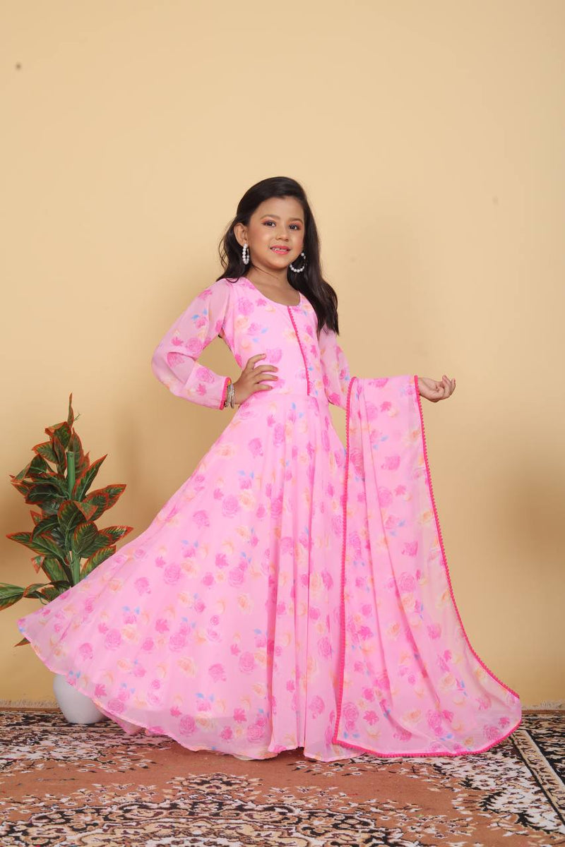 Launching New Collection Beautiful Kids Gownn Set OC-191