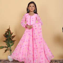 Launching New Collection Beautiful Kids Gownn Set OC-191