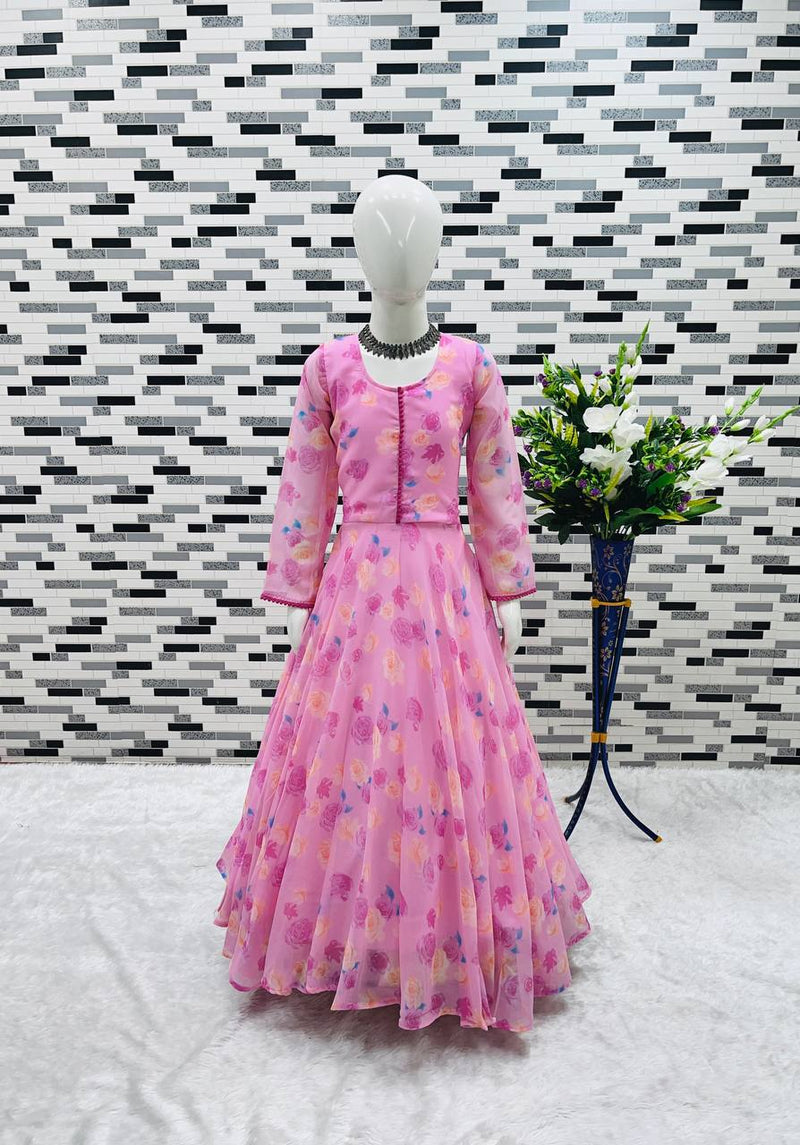 Launching New Collection Beautiful Kids Gownn Set OC-191