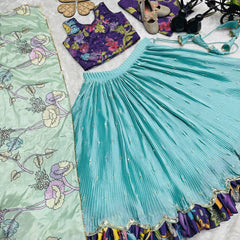 New Festival Lehenga Choli Set Ready To Wear Collection OC-215