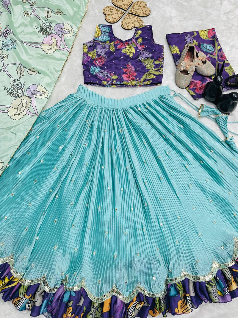 New Festival Lehenga Choli Set Ready To Wear Collection OC-215